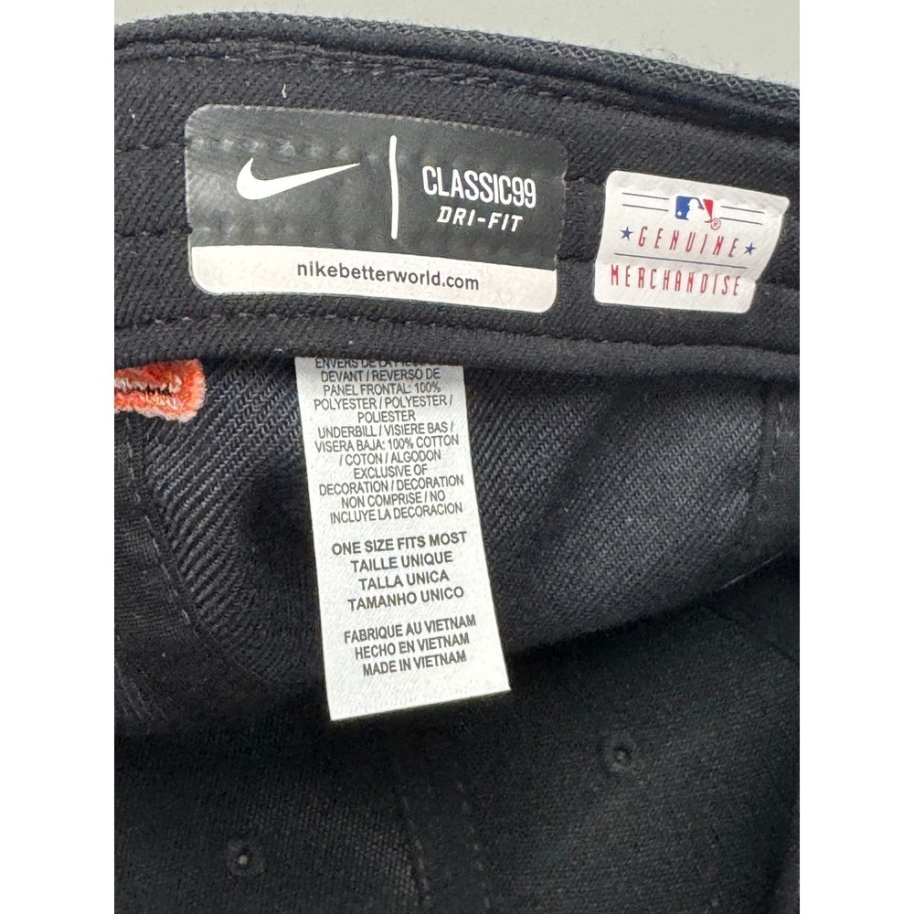 Nike Baltimore Orioles Classic99 Dri-FIT Hat Mens OS Black MLB Baseball Cap - Picture 6 of 6